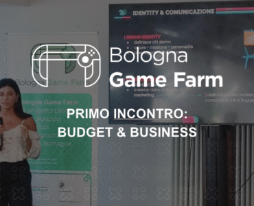 Speaker durante l'evento Bologna Game Farm