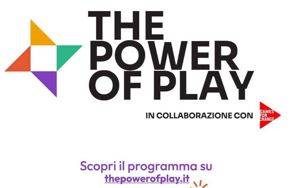 Locandina dell'evento The Power of Play a Pesaro, Auditorium Scavolini, il 10-11 ottobre 2025.